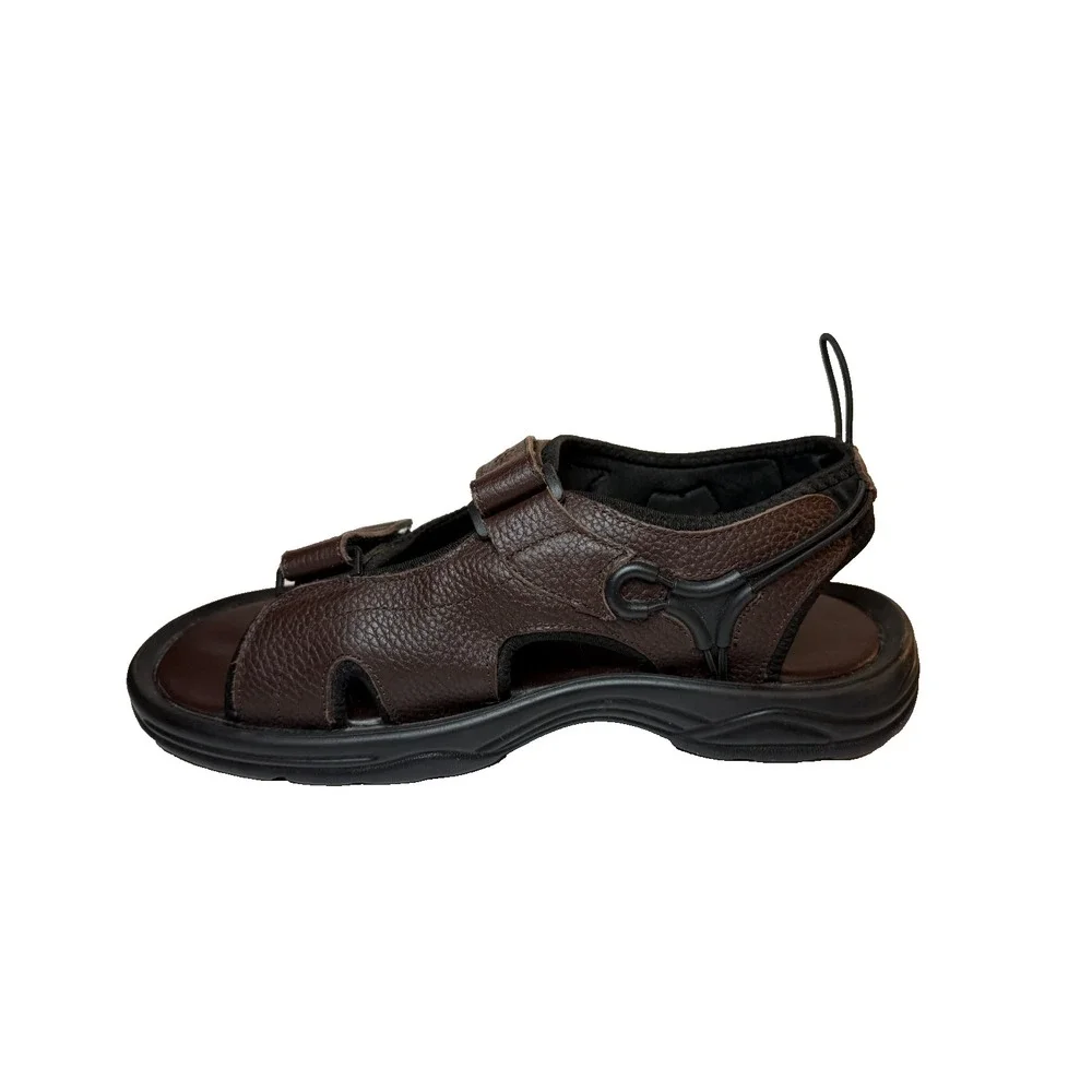 Propet Surfwalker II Men's Dad Sandals Leather Comfort Outdoor Fall Fisherman 11